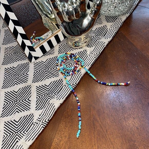 Multicolor beaded chain  - Picture 2 of 3